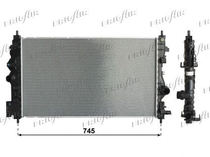 SU RADYATÖRÜ - OE-OPEL - 13480872