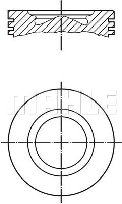 PISTON+SEGMAN - FEDERAL - 2996850