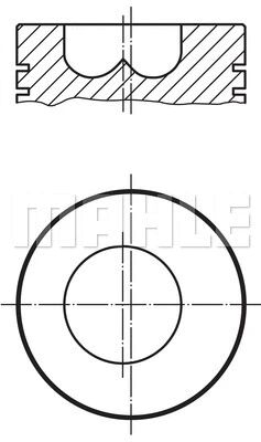 PISTON+SEGMAN - FEDERAL - 504087670