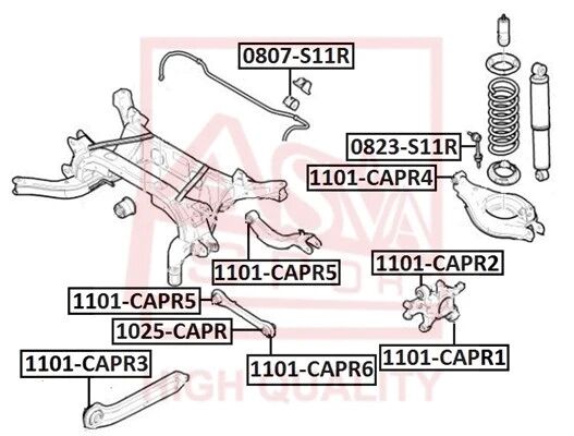 ARKA DENGE KOLU : ÜST - OE-OPEL - 96626419
