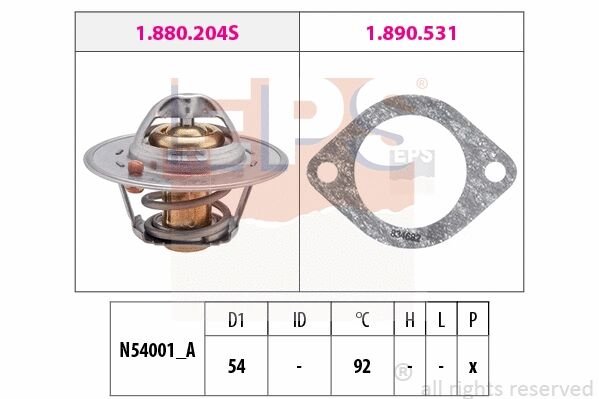 TERMOSTAT - M.MARELLI - 89BM 8575 AD