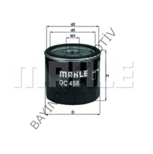YAG FILTRESI - MAHLE - 71753742