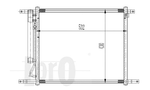 KLIMA RADYATÖRÜ - NRF - 96802950