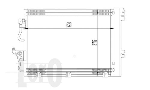 KLIMA RADYATÖRÜ - OE-OPEL - 1850096