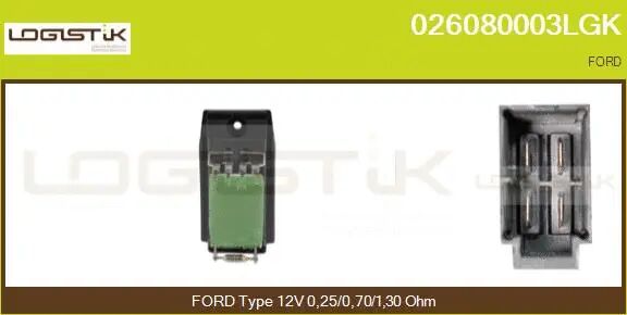 KALORIFER ISI REZISTANSI - IOE-FD - 3M5H 18B647 BA