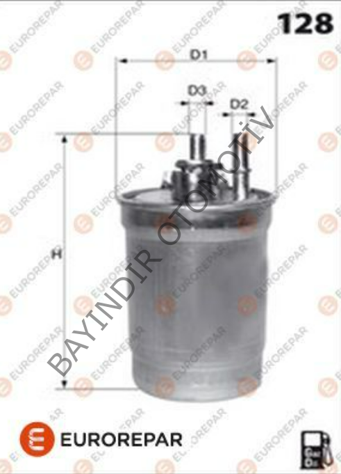 YAKIT FILTRESI - EUROREPAR - 2S41 9155 CB