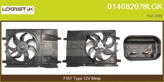 FAN MOTORU - NRF - 1341393