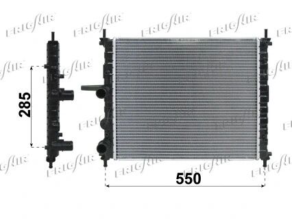 SU RADYATÖRÜ - VALEO - 46525657