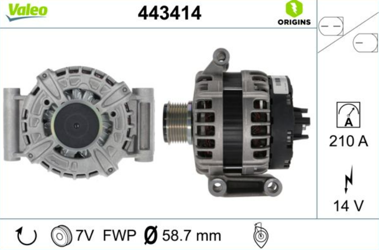 ALTERNATÖR - VALEO - BK3T 10300 EC