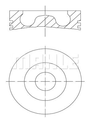 PISTON+SEGMAN - FEDERAL - 0628.S6