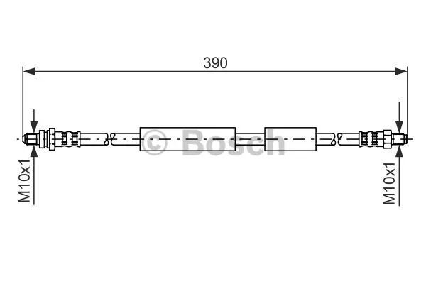 FREN HORTUMU ARKA - BSG - 97KB 2282 AB