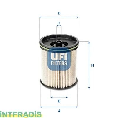 YAKIT FILTRESI - UFI - 13539108