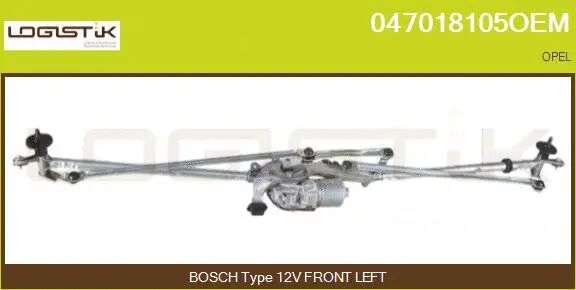 ÖN CAM SILECEK FREZESI - OE-OPEL - 1272007