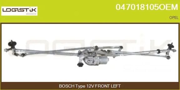 ÖN CAM SILECEK FREZESI - OE-OPEL - 1272007