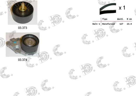 TRIGER SETI - BOSCH - 96417177