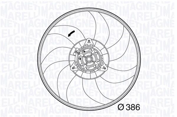 FAN MOTORU - OE-OPEL - 1341121