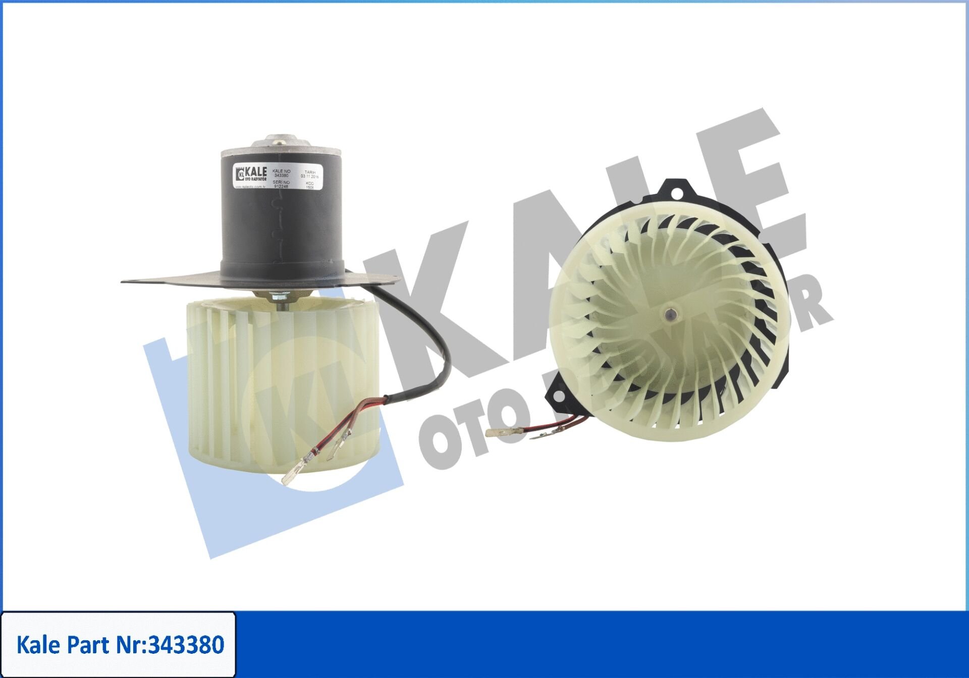 KALORIFER MOTORU - BSG - 91VW 18565 AA