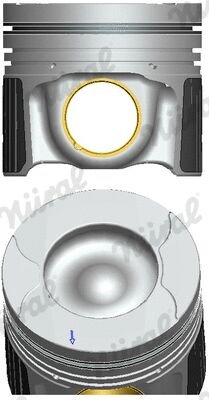 PISTON+SEGMAN - FEDERAL - GK2Q 6K100 BA