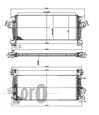 TURBO RADYATÖRÜ - OE-OPEL - 1302259