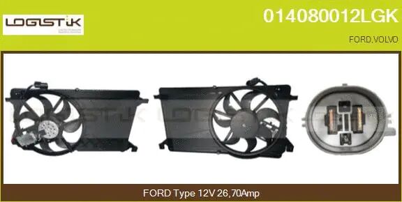 FAN MOTORU - KALE - 3M5H 8C607 RJ