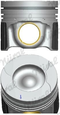 PISTON+SEGMAN - FEDERAL - GK2Q 6K100 BA