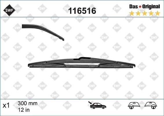 SILECEK SÜPÜRGESI ARKA - OE-OPEL - 1272134