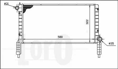 SU RADYATÖRÜ - BEHR - 46803028