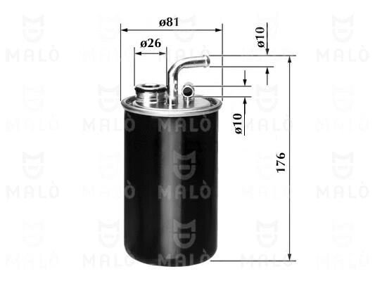 YAKIT FILTRESI - FILTRON - 05166780AA