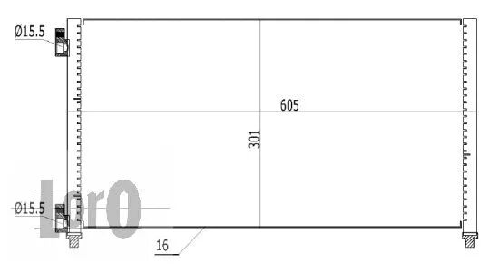 KLIMA RADYATÖRÜ - VALEO - 46821270