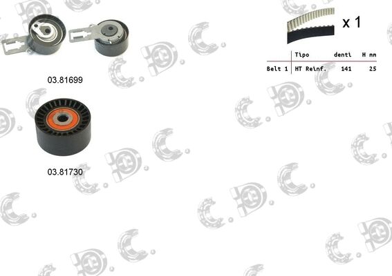 TRIGER SETI - SKF - 9467644189