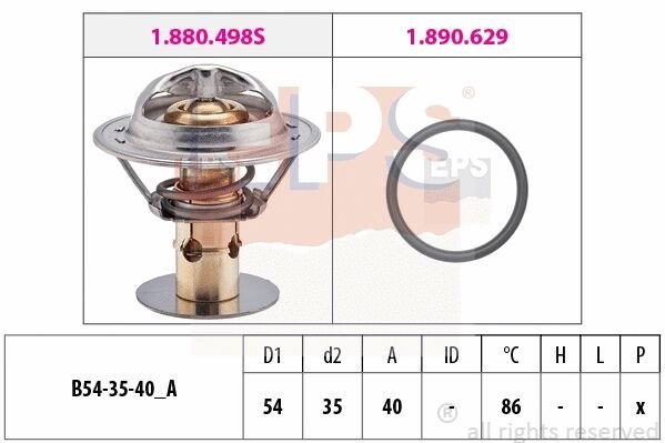 TERMOSTAT - GATES - F73E 8575 AA