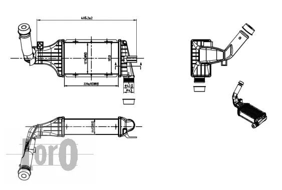 TURBO RADYATÖRÜ - NRF - 1302244