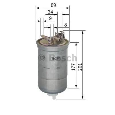 YAKIT FILTRESI - HENGST - 1J0127401A
