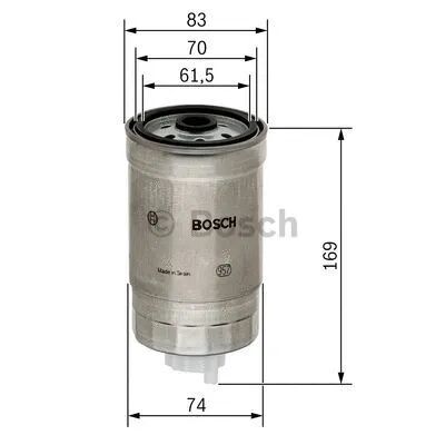 YAKIT FILTRESI - MAHLE - 9947995