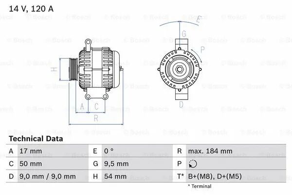 ALTERNATÖR - DENSO - 51787196