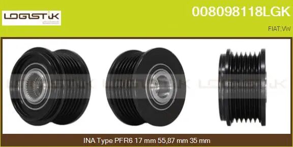 ALTERNATÖR KASNAGI - INA - 9949580