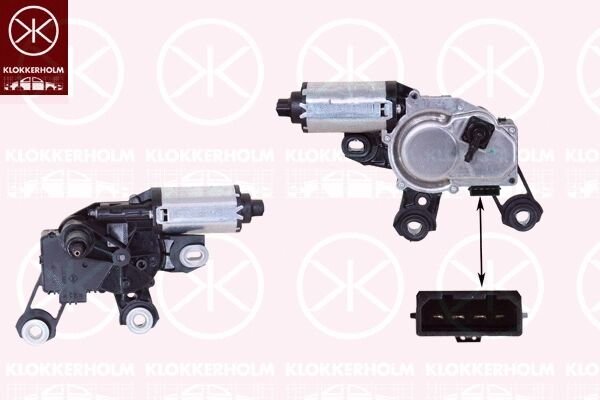 SILECEK MOTORU ARKA - M.MARELLI - 8E9955711
