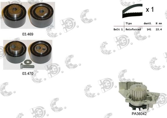 TRIGER SETI+DEVIRDAIM - SKF - 9569147388