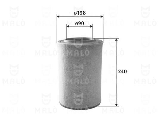 HAVA FILTRESI - MAHLE - 51854025