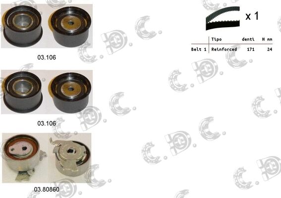 TRIGER KAYISI - CONTITECH - 4805292