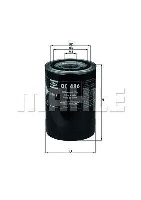 YAG FILTRESI - MAHLE - 71740064