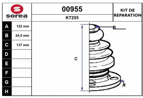 AKS KÖRÜGÜ IÇ - GKN - 7D0498201