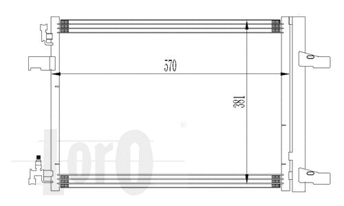 KLIMA RADYATÖRÜ - BSG - 1850136
