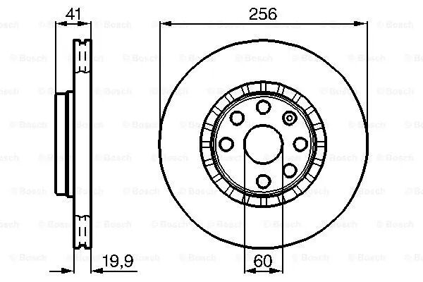 FREN DISKI ÖN - GOODYEAR - 569055